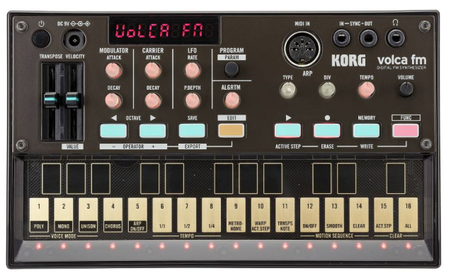 The Korg Volca FM - Digital FM Synthesizer