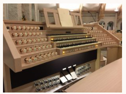 Console for Covenent 
	Community of Jesus pipe organ